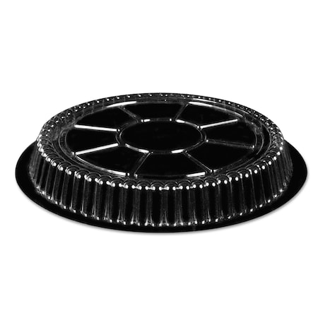 Hfa Plastic Dome Lids, Round, Fits 9in. Round Pan, 9in. Diameter x 0.88in.h, Clear, 500PK 2046DL